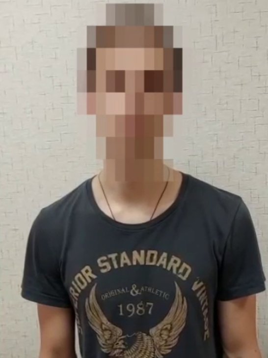Screenshot from the video apology. Video apologies are an established form of state harassment in Russia, read more about them in <a href="https://ryhieyug---mekodxpr-bsccljbcrq-ez.a.run.app/en/apology-videos-and-more-post-full-scale-invasion-analysis-extrajudicial-pressure-tactics"><u>our report</u></a> / Source: Оперативные сводки
